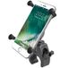 RAM Mounts RAM-HOL-UN10-400 X-Grip Large Phone Mount with Low Profile Tough-Claw Base - Zwart