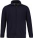 JP 1880 Heren Cardigan opstaande kraag geribbelde manchetten Donkermarine Maat L