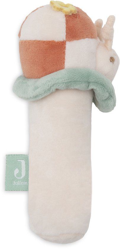 Jollein Rammelaar Pretty Picnic Ladybug - Baby Speelgoed - Bouclé- & Velvetstof