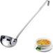 Westmark Pro soeplepel – Kleine roestvrijstalen soeplepel voor de professionele keuken – Scheplepel voor sauzen, dressings & co – Zilver, Ø 12 cm, 500 ml