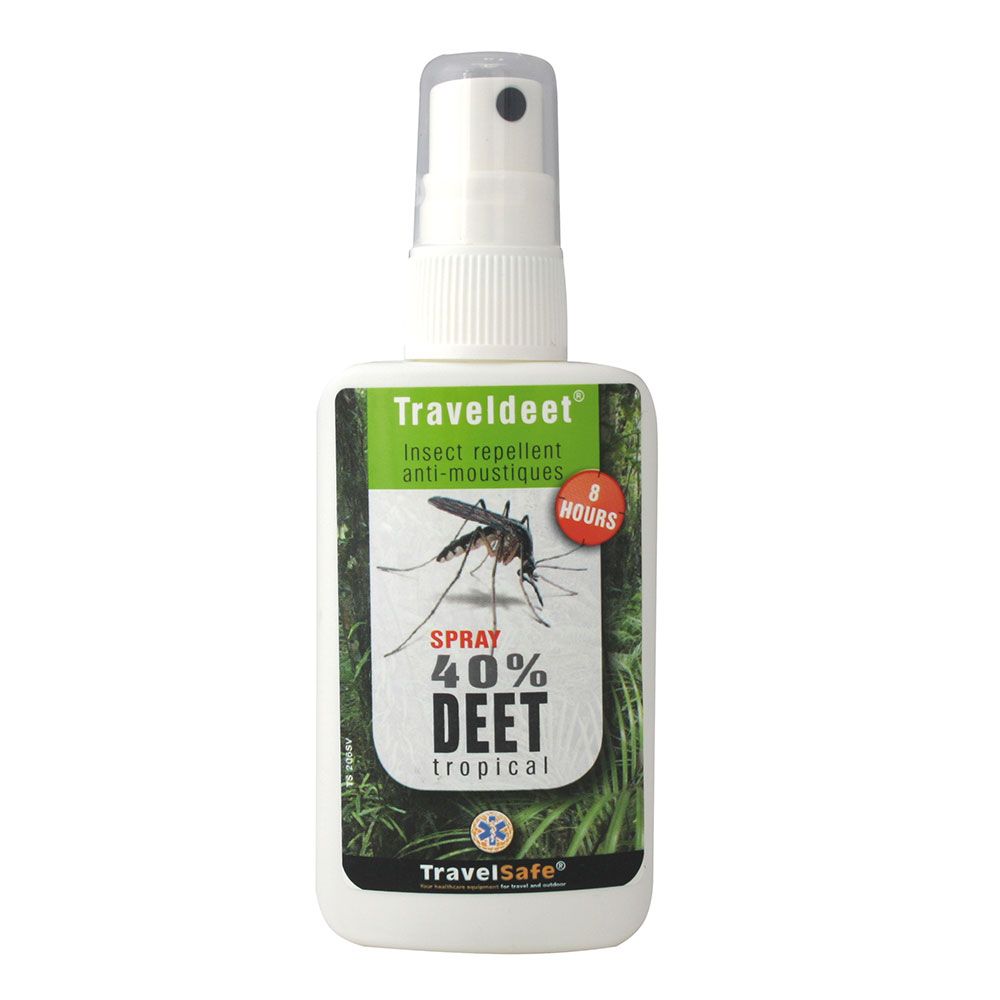 Travelsafe TravelDeet 40% anti-insectenspray 60 ml