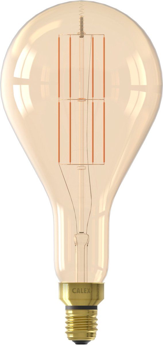 Calex Splash XXL Gold - E27 LED Lamp - Filament - 10,5W - Dimbaar - Warm Wit Licht