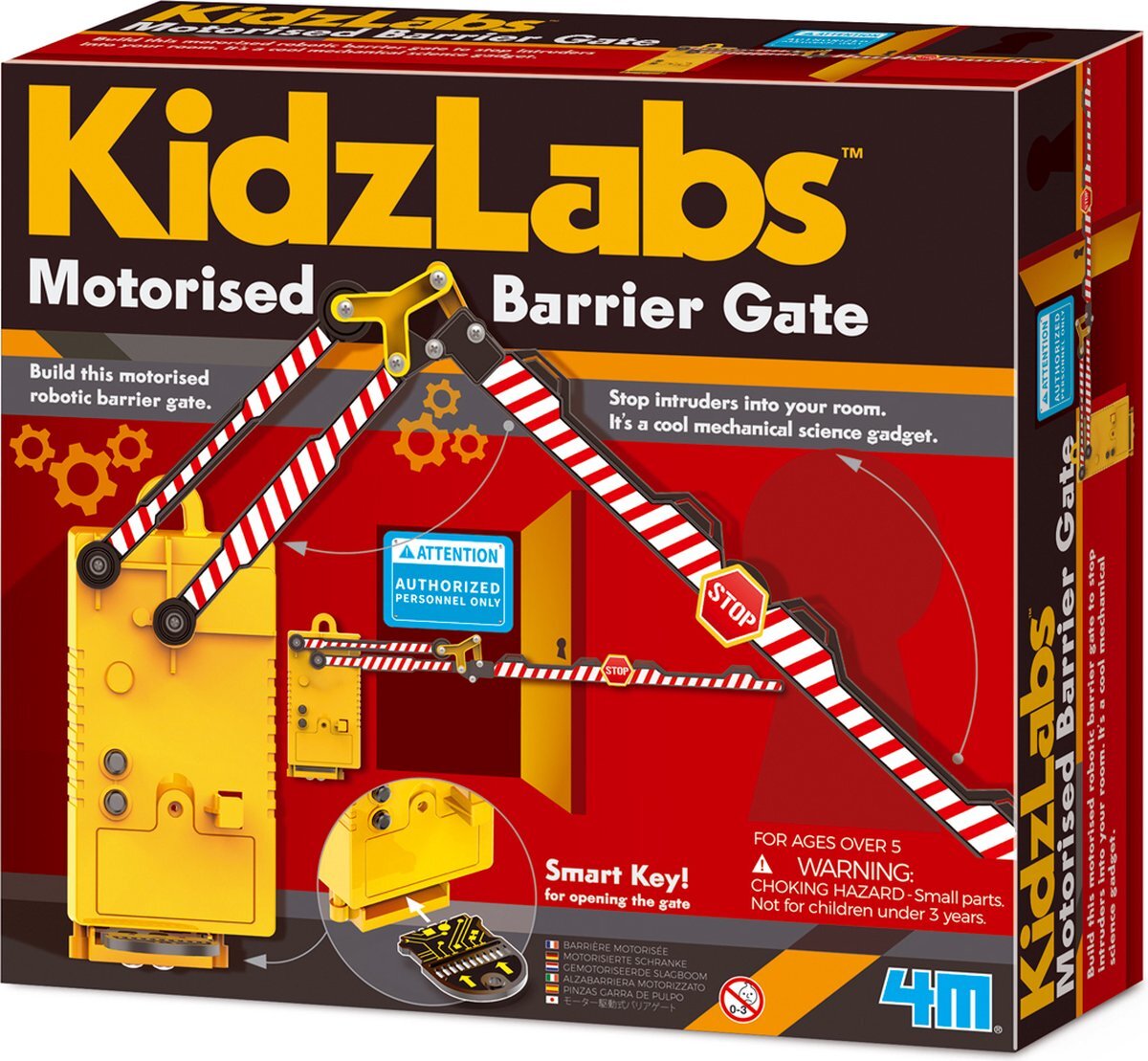 4M Experimenteerset - KidzLabs - Automatische slagboom