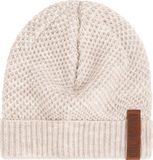 Knit Factory Jazz Gebreide Muts Heren & Dames - Beanie hat - Beige - Warme Wintermuts - Unisex - One Size