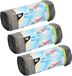 Papstar afvalzakken/vuilniszakken - 60x stuks - 60 liter - zwart