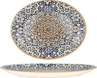 Bonna Serveerschaal - Alhambra - Porselein - Multikleur - Ovaal - 36x28 cm - set van 2