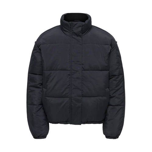 ONLY KIDS ONLY GIRL quilted gewatteerde winterjas - zwart