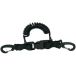Aquatys Mousqueton spiralé extensible avec 2 nylon