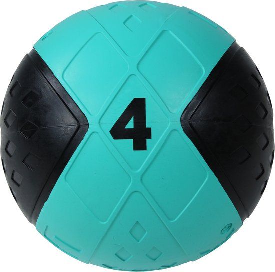 Lifemaxx LMX Medicine Ball - 4 kg - Blue