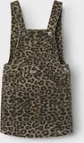 Name It mini meisjes jurk OPHELIA Silver Mink LEOPARD Regular Fit