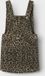 Name It mini meisjes jurk OPHELIA Silver Mink LEOPARD Regular Fit
