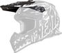 O'Neal Casque tout-terrain 5SERIES Reserve Vizier (RIDER) (Noir/Blanc, Taille unique)