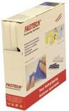 FASTECH® B10-SKL000010 Klittenband Om vast te plakken Hotmelt Haak- en lusdeel (l x b) 10 m x 10 mm Wit 10 m