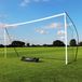But de football - But de football pliable pour jardin - 5 x 2 m - Sac de transport et piquets