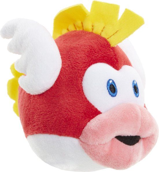 Cheep Cheep Vis Super Mario Bros Pluche Knuffel 25 cm