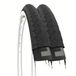 ECOVELO Banden 26 x 1 3/8 (37-590) wit zwart voor City Bike Holland fiets vintage