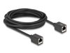 Delock 90333 câble réseau Noir 5 m Cat6a S/FTP Rond