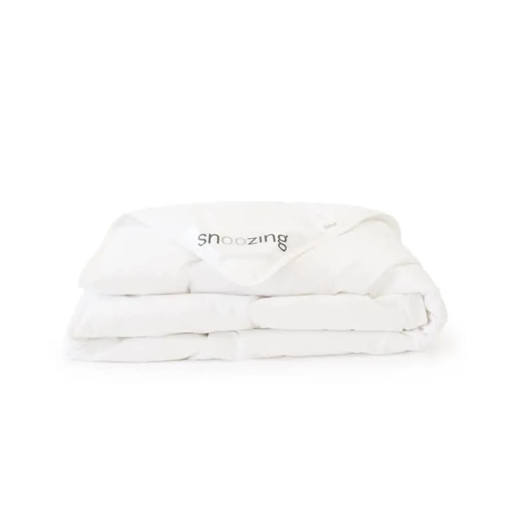 Snoozing Bern Bamboo zomerdekbed - 1-persoons 140x200 cm - Wit