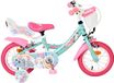 Volare Unicorn Kinderfiets - Meisjes - 12 inch - Groen