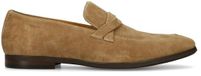 Manfield Heren Taupe Suède Loafers Maat 46
