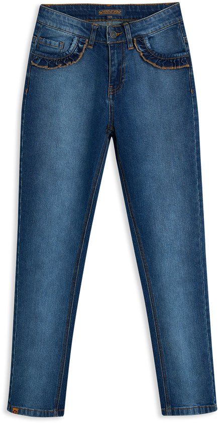 4PRESIDENT Broek Meisjes - Blue - Maat 164