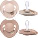 Difrax LOVI Fopspeen Dynamisch - Prime - 0 tot 6 Maanden - Beige - 2 Stuks