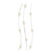 Merkloos / Sans marque Lumineo Draadverlichting - 20 LEDs - warm wit - 95 cm - zilverdraad - kerstverlichting
