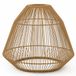 lumisky Maya Rotan Lampenkap Beige Rond 42 cm H39 cm