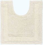 Homescapes toiletmat crème 50x55 cm 100% katoen