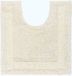 Homescapes toiletmat crème 50x55 cm 100% katoen