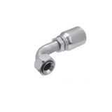 Gates Fluid Power 7103-4741-5 Megacrimp Jic, Medium Drop. Vrouwelijk, 37 Graden Flare 90 Graden Swept Elleboog