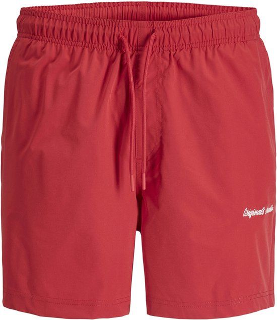 Jack & Jones Maui Norrebro Zwemshort Heren - Rood - Maat L