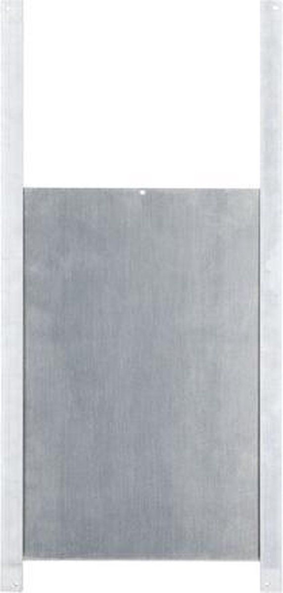 Kerbl Kippenschuifdeur 22 x 33 cm, aluminium, complete montageset