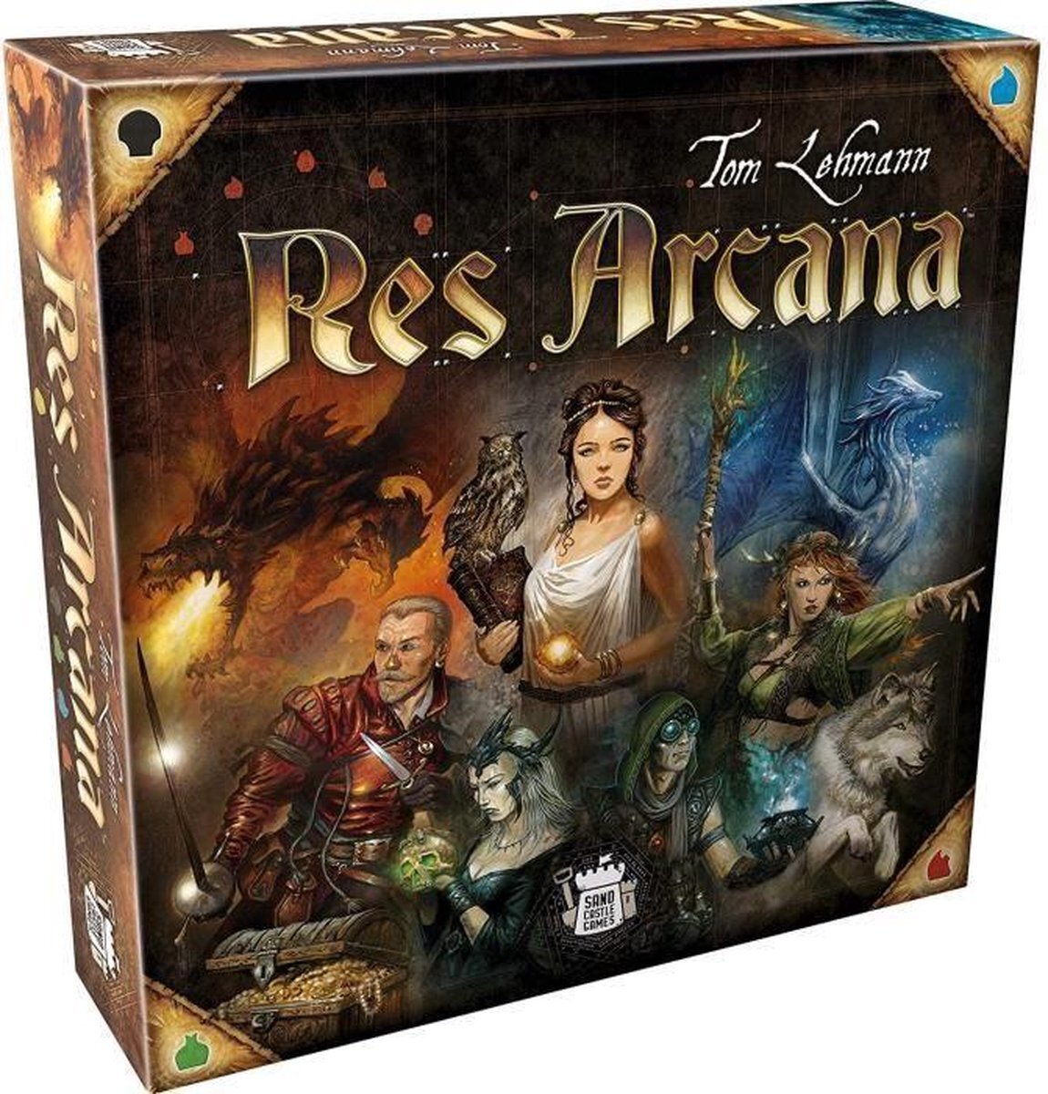 Asmodee Res Arcana - - Bordspel - Kaartspel - Strategiespel