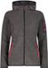 CMP Dames fleece met capuchon antraciet XS