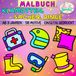 MALBUCH KLAMOTTEN, SACHEN, DINGE