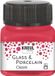 Kreul Glasverf - Porseleinverf - Karmijnrood - Classic - Glazuur look - 20 ml