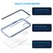 Hoes Apple Hoes voor iPhone 13 Pro, stootvast telefoonhoes, krasbestendige achterkant