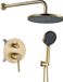 REA Foster +Box Doucheset Inbouw Geborsteld Goud