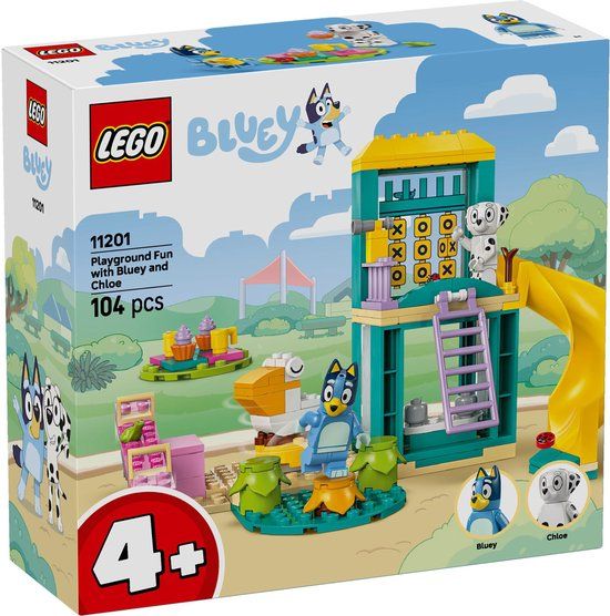 LEGO Bluey: Bluey en Chloé in de Speeltuin Bouwset - 11201