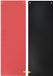 HMS Fitness Mat - Rood/Zwart - 15 mm