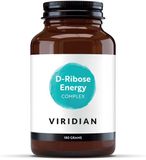 Viridian D-Ribose Magnésium avec Acétyl-L-Carnitine Poudre 180g