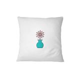 Bona Basics Decoratieve kussenhoes Wit 45x45 cm