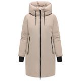 MARIKOO Manteau d'hiver long coupe-vent à capuche pour femme N161
