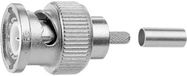 Telegärtner 100023476 BNC-connector fiche, recht 75 Ω 1 stuk