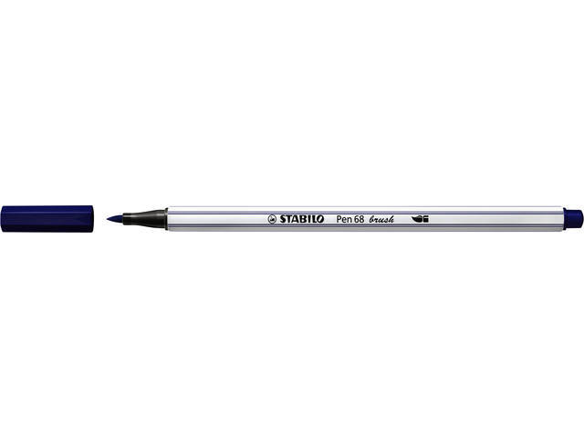 Stabilo Brushstift Pen 568/22 pruissisch blauw