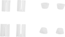 Cornat Set anti-vibrations pour abattant de WC - T364989