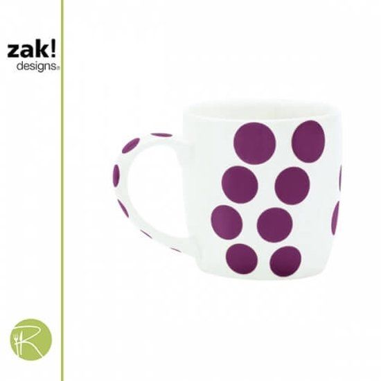 Zak!Designs Porseleinen Beker - Dotdot - 350 ml