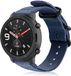 Strap-it Bracelet intelligent en nylon - Bleu - Convient pour Xiaomi Amazfit GTR 42mm