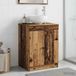 Maison Exclusive Armoire de salle de bain exclusive en bois vieilli, dimensions 54 x 41 x 70 cm, fabriquée en bois composite